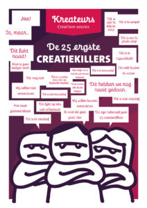 creatiekillers, creativiteitkillers